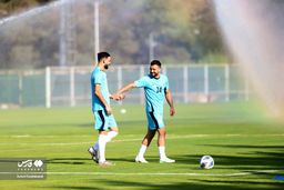 تصاویر تمرینات تیم ملی فوتبال