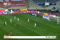 گل سوم پرسپولیس به مس رفسنجان 