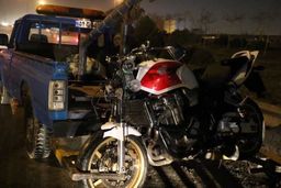 تصاویر تصادف وحشتناک موتورسیکلت سنگین و عابر در تهران|18+