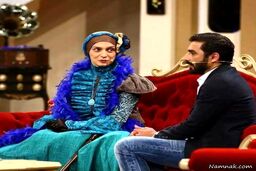 شوخی‌جنجالی امین زندگانی با الیکا عبدالرزاقی وسط اجرا+فیلم