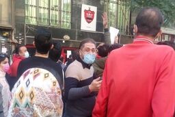تجمع پرسپولیسی‌های خشمگین از مجلس به باشگاه رسید

