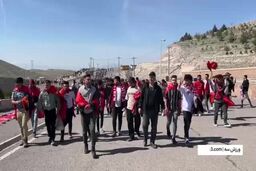 (ویدئو) سیل هواداران تراکتور به سمت ورزشگاه یادگار!