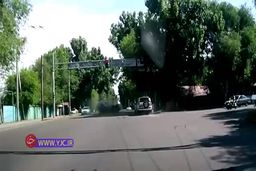 چپ کردن خودروی شاسی بلند و مرگ راننده|فیلم