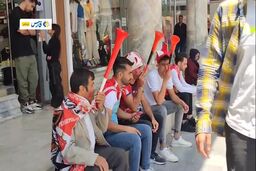 فیلم اوضاع قائمشهر پیش از دیدار نساجی و پرسپولیس