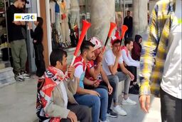 فیلم اوضاع قائمشهر پیش از دیدار نساجی و پرسپولیس
