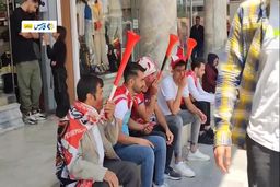 فیلم اوضاع قائمشهر پیش از دیدار نساجی و پرسپولیس