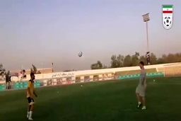 دوئل دیدنی کریم باقری و کنعانی‌زادگان درتمرین تیم ملی