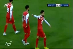 گل زیبای پرسپولیس به فولاد توسط عبدی|فیلم