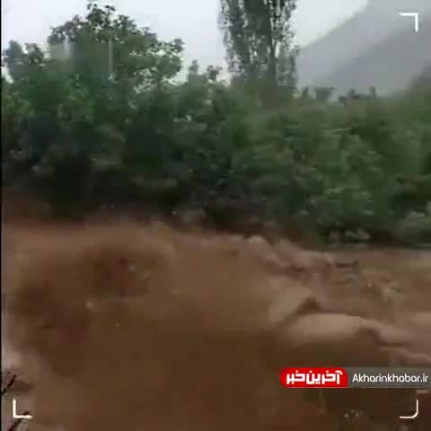 تصاویر سیل هولناک در فشم و رودبار قصران|مرگ زن باردار