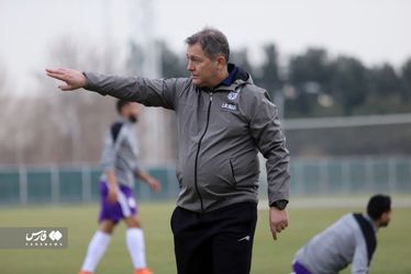 تمرینات تیم ملی فوتبال