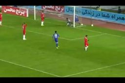 فیلم|گل دوم استقلال به شهرخودرو