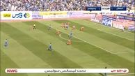 فیلم| حرکت مارادونایی قایدی و دریبل 4 مدافع پرسپولیس