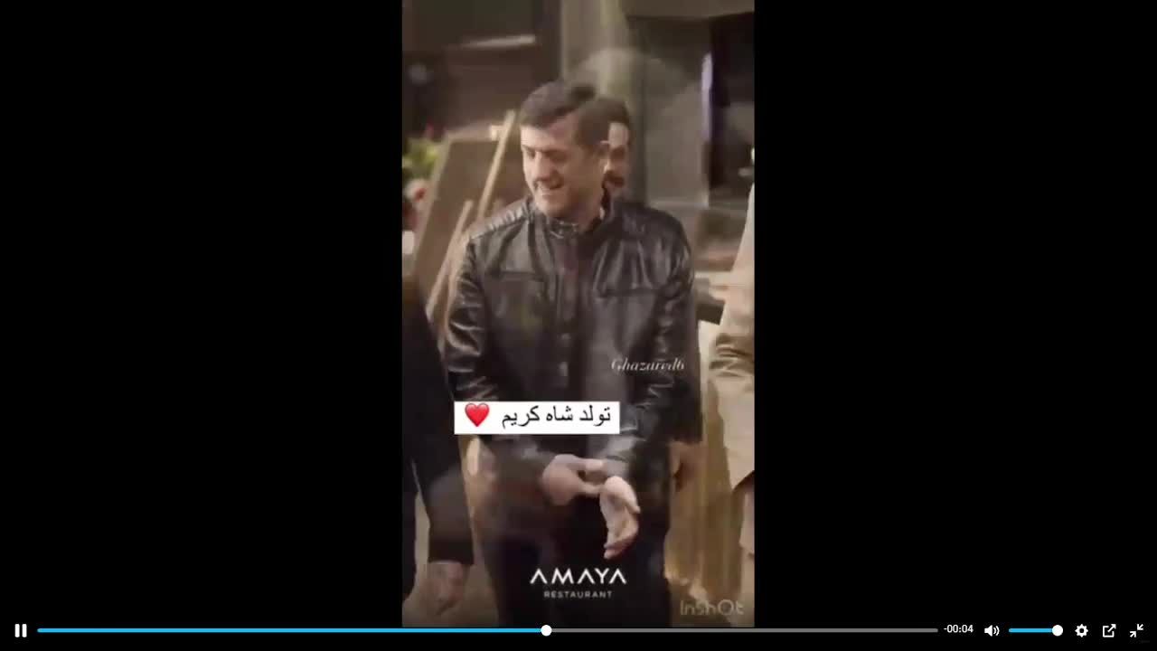 (ویدئو) آقا کریم باقری در آغوش یحیی گل محمدی تولدش را جشن گرفت