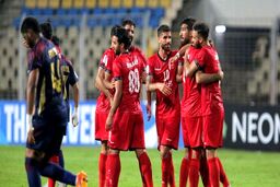 طلسم شکنی پرسپولیس بعد از دو سال،الوحده مغلوب تجربه و تکنیک شیران ایرانی