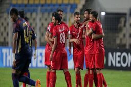 طلسم شکنی پرسپولیس بعد از دو سال،الوحده مغلوب تجربه و تکنیک شیران ایرانی