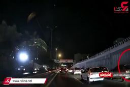 زورگیری و سرقت دوباره از یک زن در اتوبان نیایش|فیلم