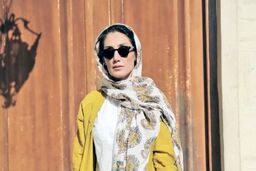 تصویر سانسور شده هدیه تهرانی در سریال همگناه