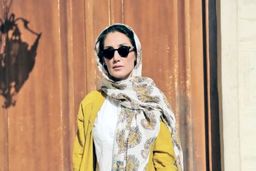 تصویر سانسور شده هدیه تهرانی در سریال همگناه