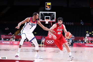 بسکتبال ایران و آمریکا