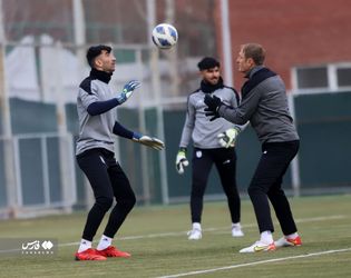 تمرینات تیم ملی فوتبال