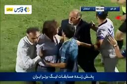 فیلم| عصبانیت جنجالی ساپینتو پس از دریافت کارت قرمز