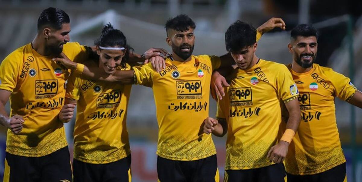 ادامه صدرنشینی مقتدرانه سپاهان؛اولین برد نساجی