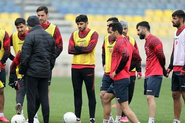 تمرینات پرسپولیس