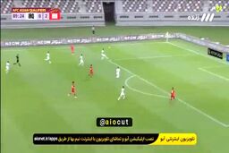 گل سوم ایران به عراق؛قلی زاده