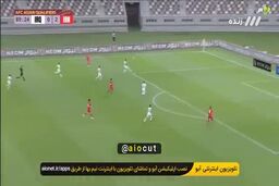گل سوم ایران به عراق؛قلی زاده
