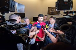 سخنان طارمی با رسانه ها در قطر|دومین تیم محبوب ستاره ایرانی!


