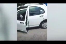  تصادف شاخ به شاخ هولناک نیسان با خودروی کوییک