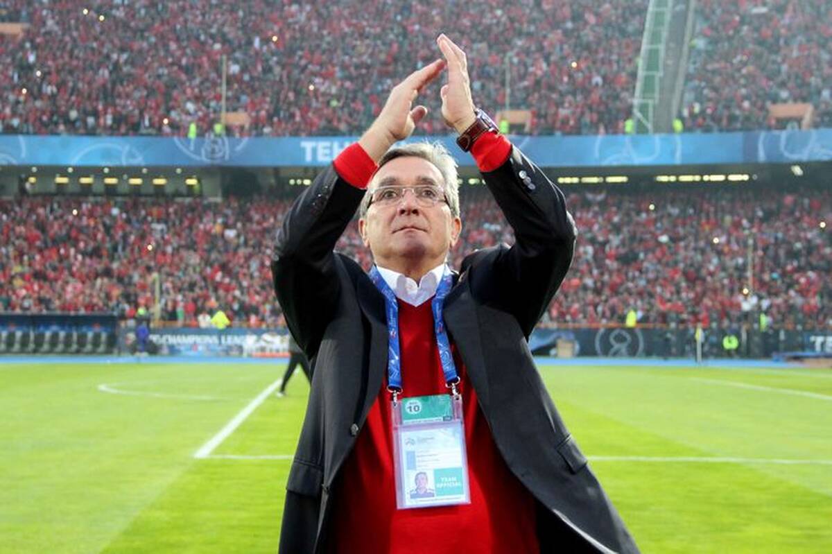 برانکو:پرسپولیس توان قهرمانی در آسیا را دارد