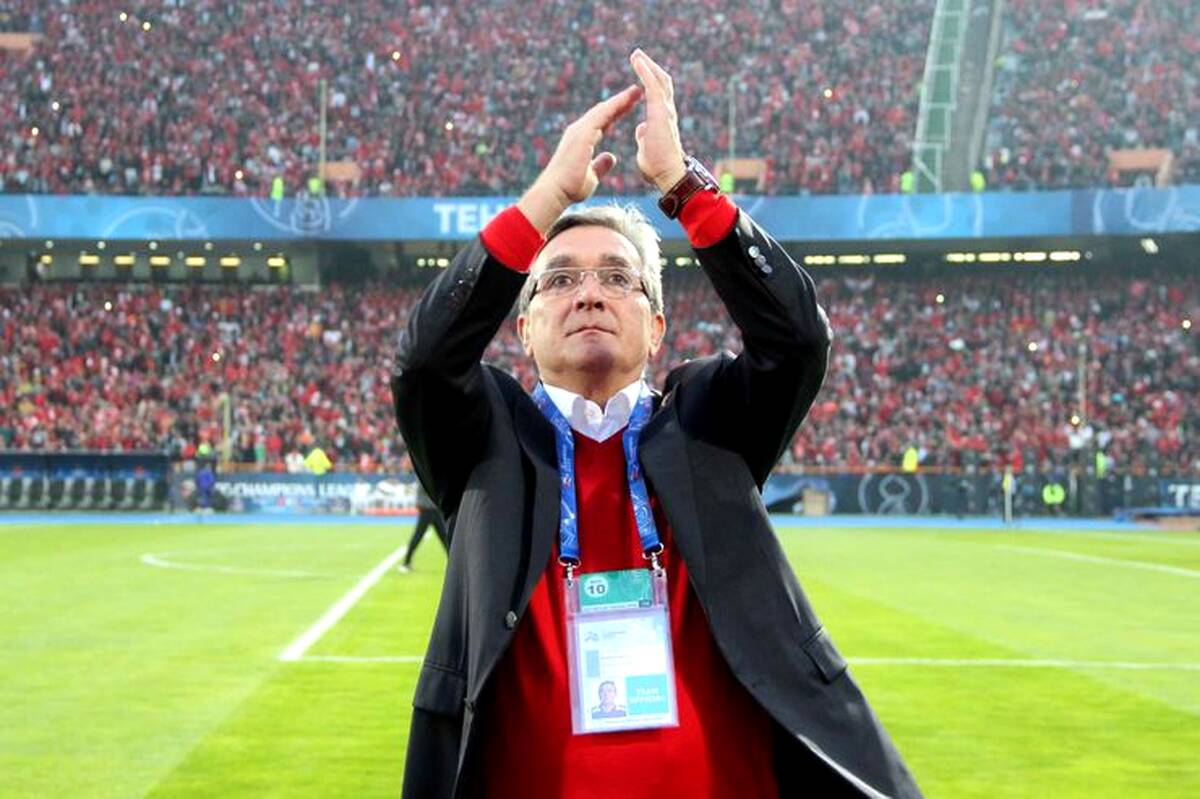 برانکو:پرسپولیس توان قهرمانی در آسیا را دارد