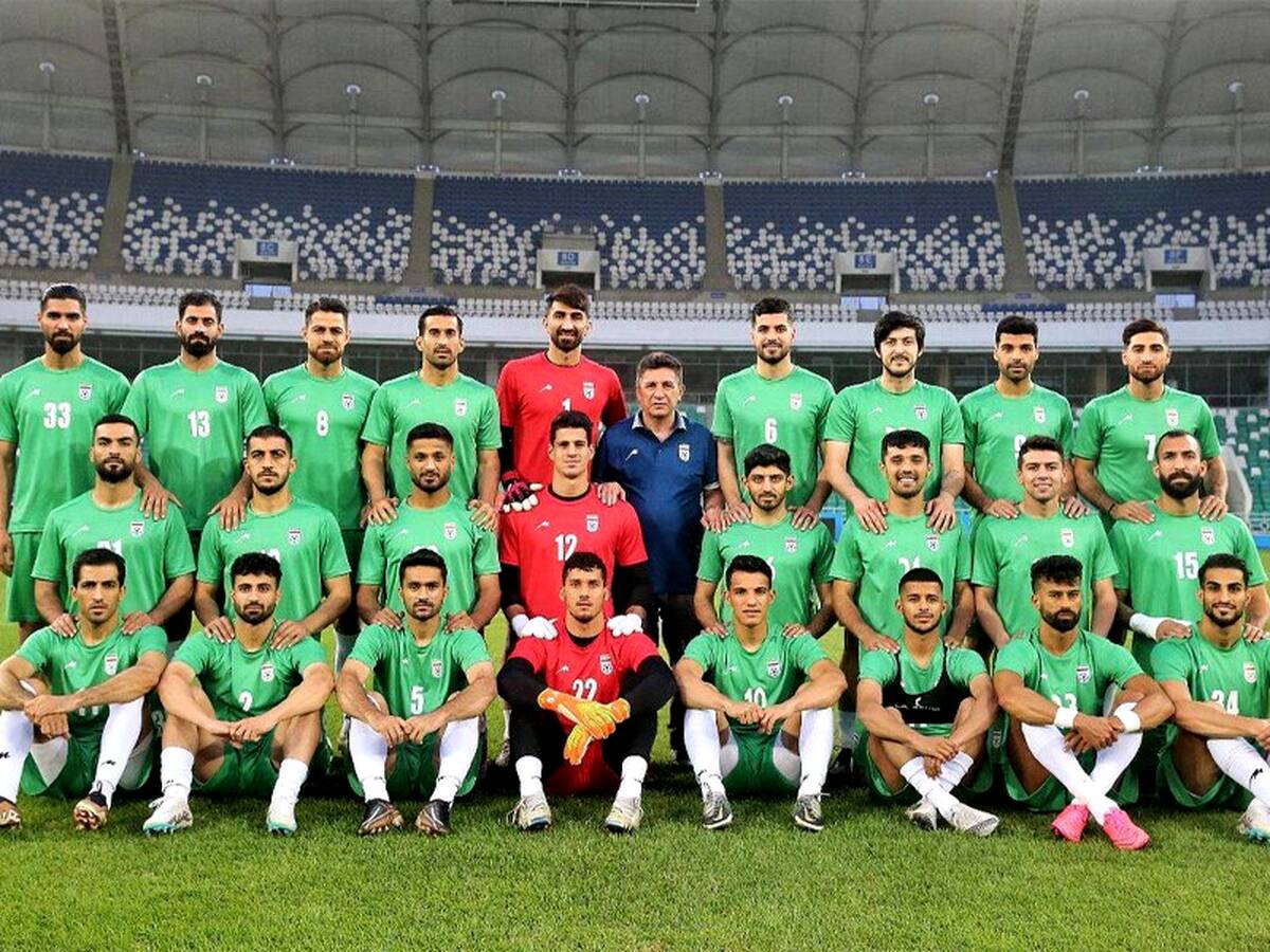 حضور پرانرژی تیم فوتبال ایران همراه با ستاره‌ها در قطر