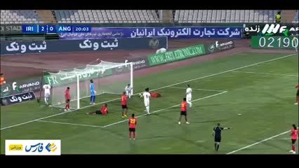 فیلم گل سوم ایران به آنگولا توسط محرمی