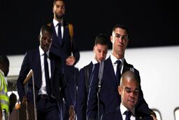 رونالدو و یاران سانتوس به قطر رسیدند