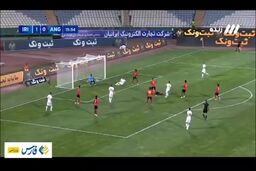 فیلم گل دوم ایران مقابل آنگولا توسط طارمی