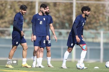 تمرینات تیم ملی
