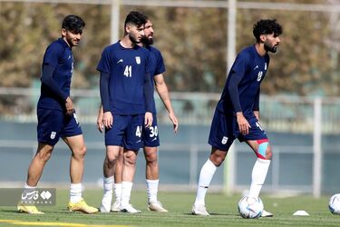 تمرینات تیم ملی