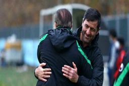 داود مهابادی و حمید درخشان در اردوی تمرینی پرسپولیس