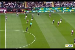 فیلم هت‌تریک سون برای تاتنهام مقابل برنلی