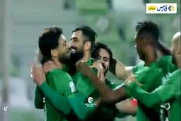 گل الاهلی مقابل ام‌صلال توسط کنعانی‌زادگان