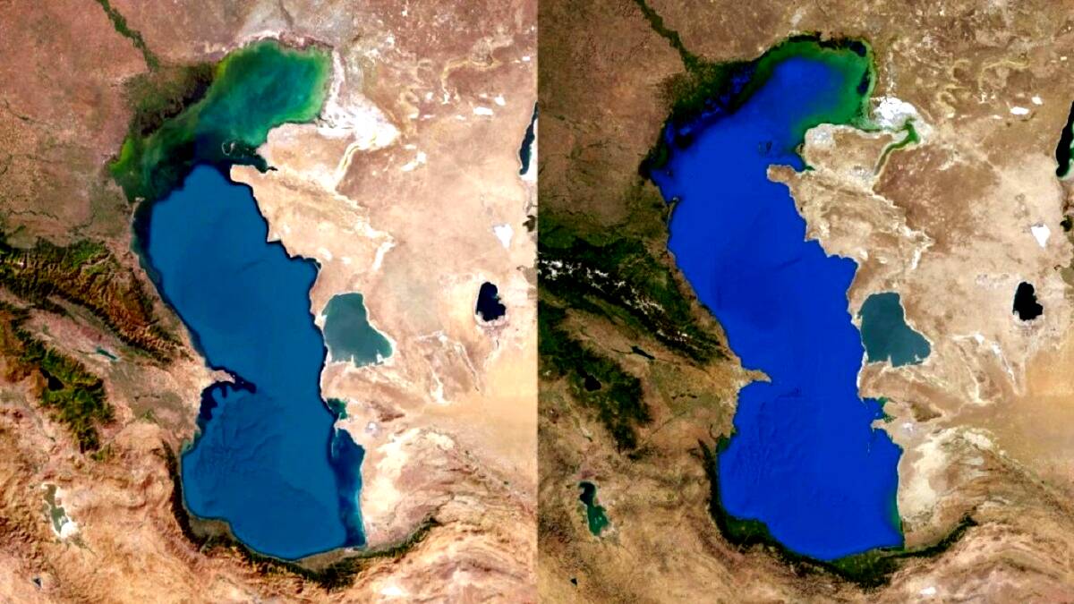 شوک بزرگ؛ زمان خشک شدن کامل دریای خزر مشخص شد