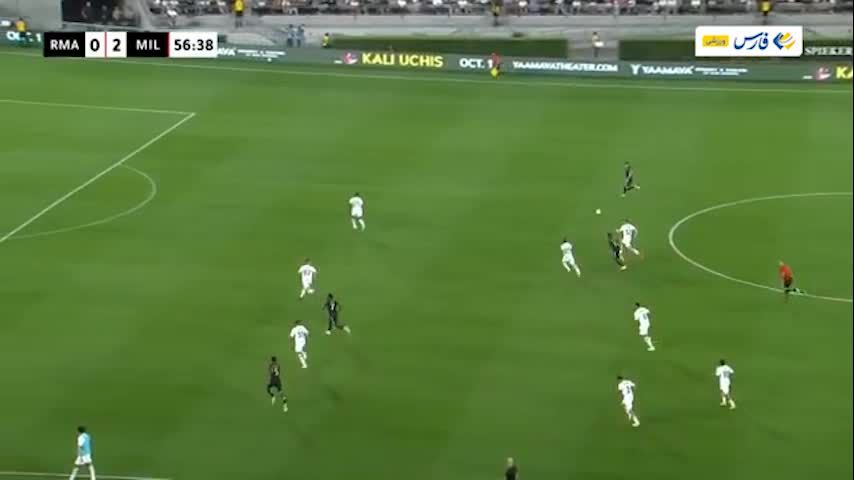 فیلم گل‌های بازی رئال مادرید 3 - میلان 2