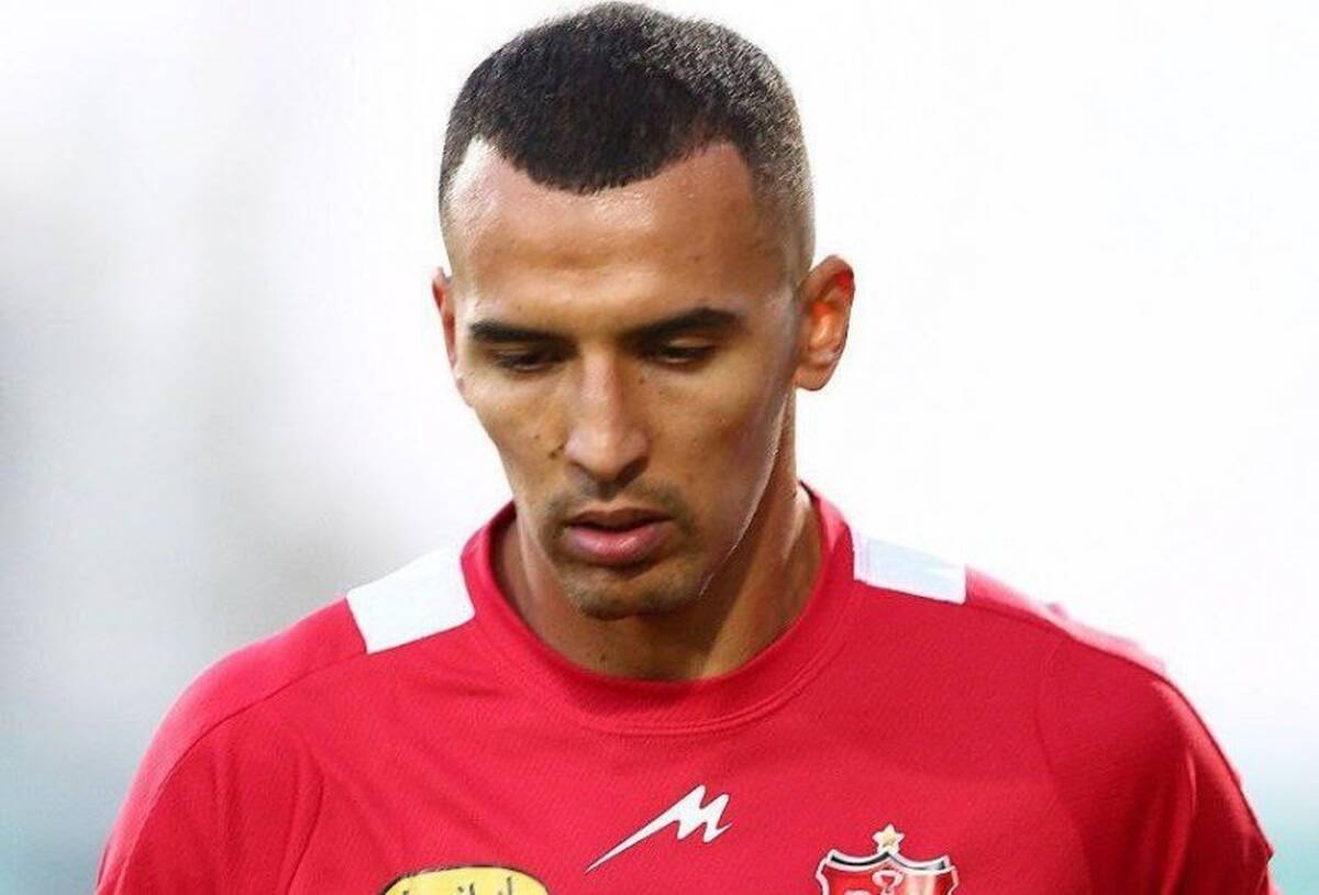 عکس:تونل استقبال بازیکنان پرسپولیس برای باهویی
