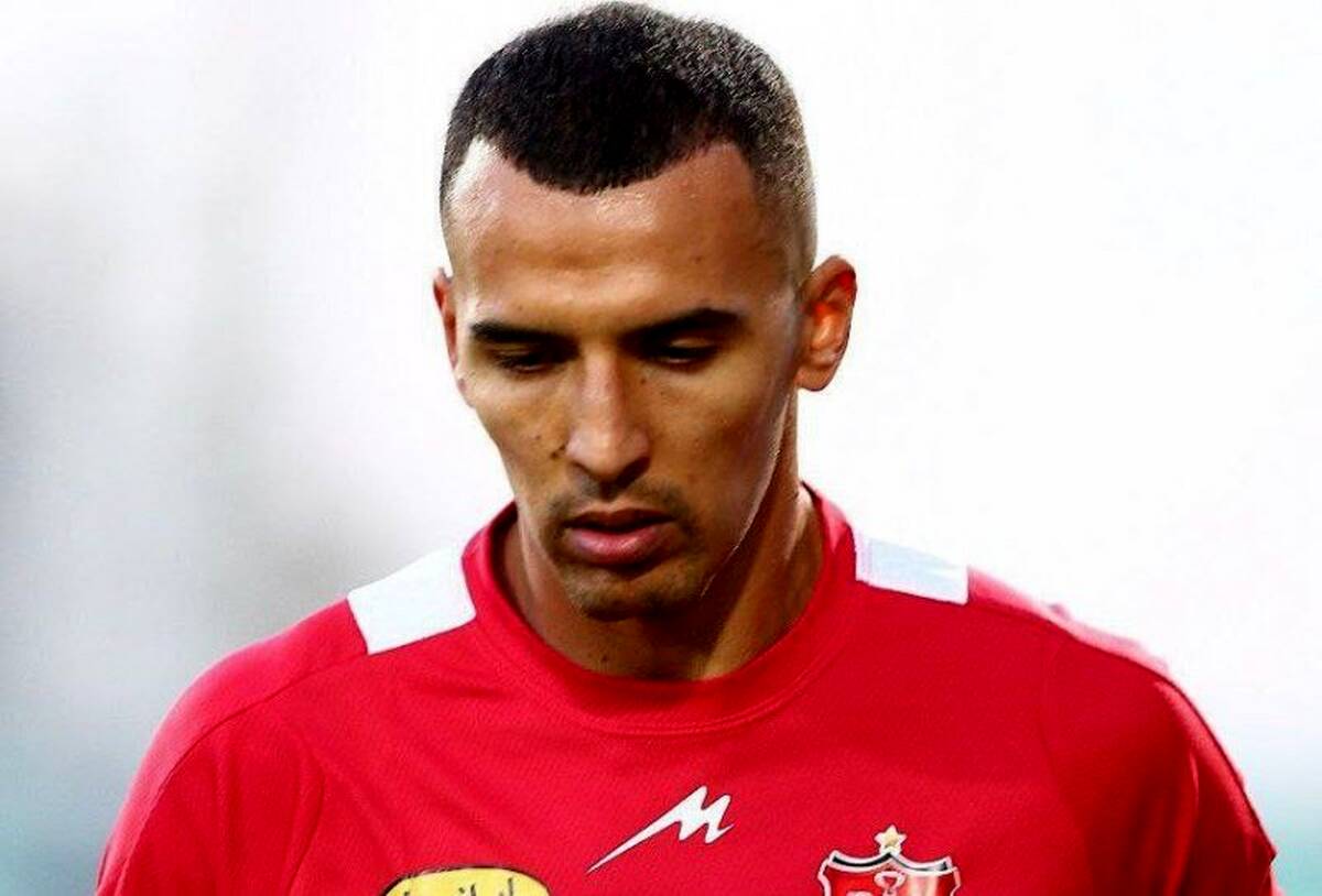 عکس:تونل استقبال بازیکنان پرسپولیس برای باهویی
