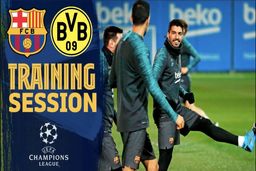 تمرین بارسایی ها برای شروع دوباره لالیگا