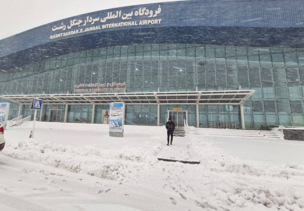 (عکس) ملوان در رشت محبوس شد