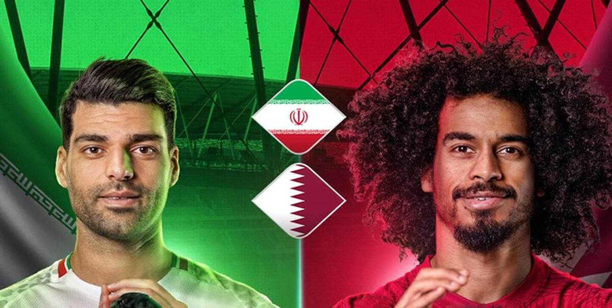 پوستر ویژه AFC برای نبرد ایران و قطر را ببینید