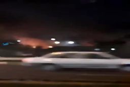 فوری|انفجار پمپ بنزین در تهران|اولین فیلم از حادثه